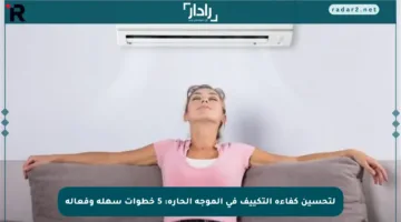 لتحسين كفاءة التكييف في الموجة الحارة: 5 خطوات سهلة وفعالة